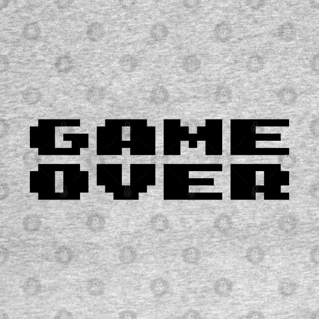 Gaming Nerd Game Over by GreenGuyTeesStore